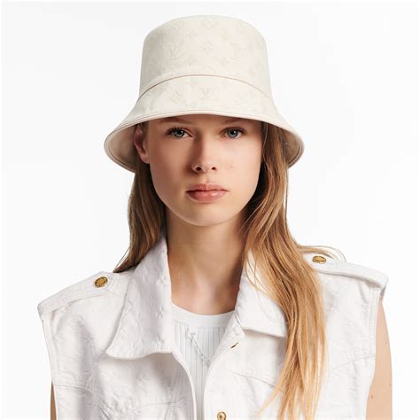 louis vuitton hat women's price|LV First Bucket Hat S00 .